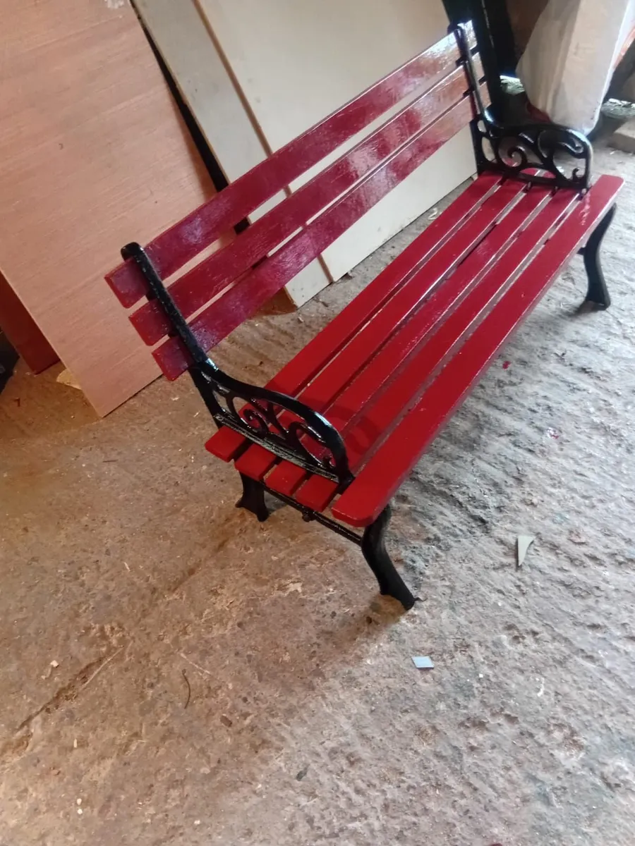 Cast Iron Garden Bench