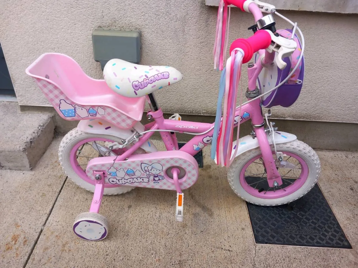 Kids cupcake bike size 12 inch wheels - Image 2