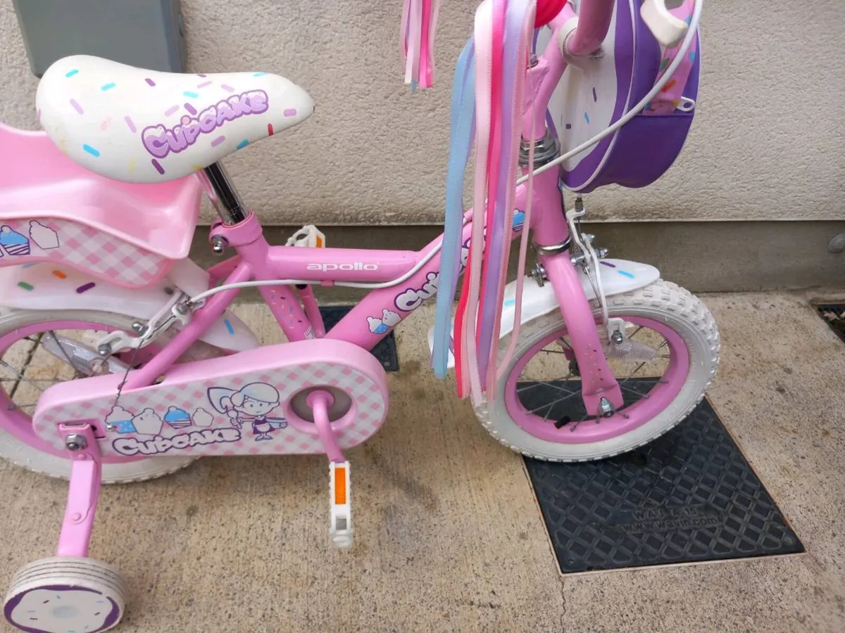 Kids cupcake bike size 12 inch wheels - Image 4