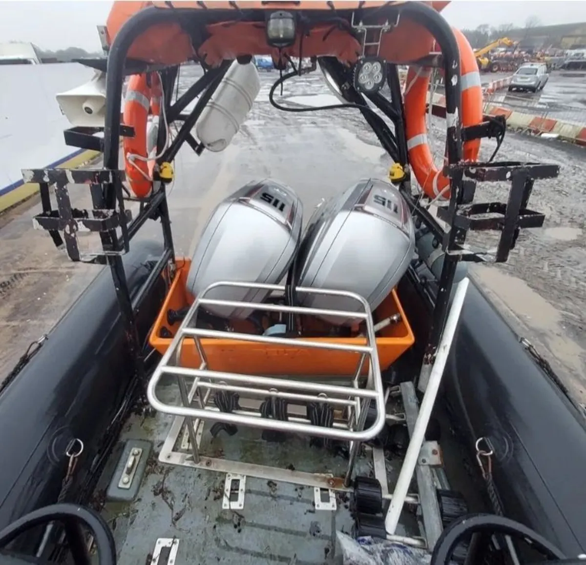 Delta 740X RIB  Mariner 115hp Outboard & Trailer - Image 3