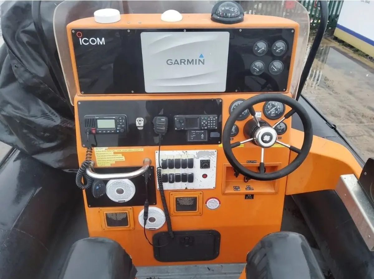 Delta 740X RIB  Mariner 115hp Outboard & Trailer - Image 4