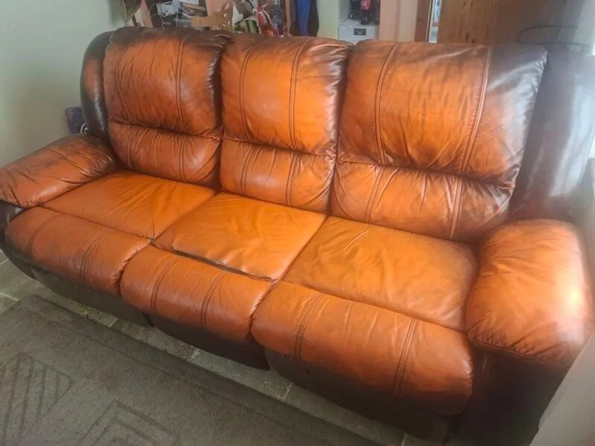 3 seater recliner sofa - Image 2