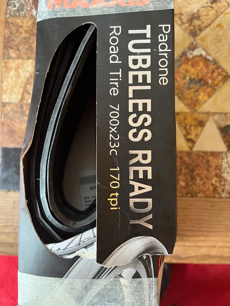 Maxxis Padrone Racing TR tyres (pair) - Image 1