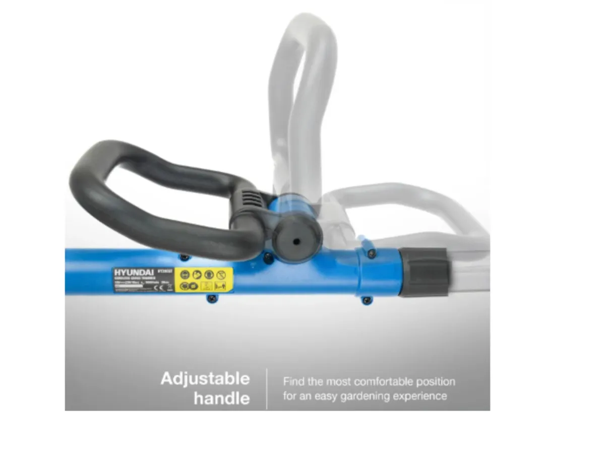 Hyundai 20V Cordless Grass Trimmer 30cm Cut - Image 3