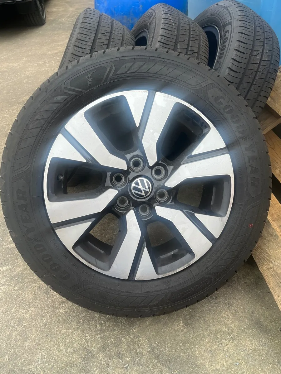 VW Transporter T7 Alloy Wheels & Tyres - Image 1