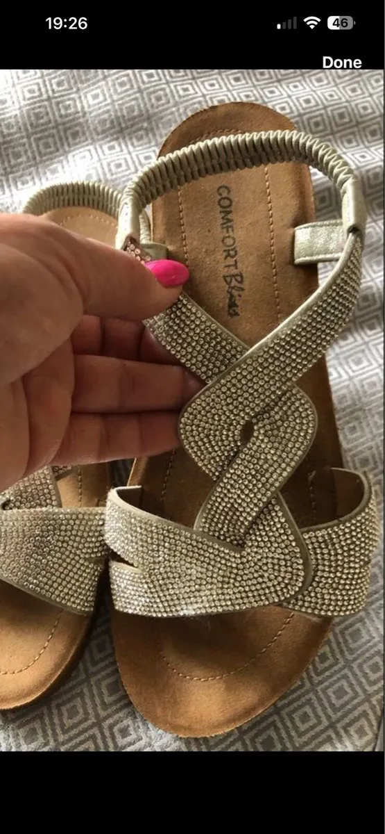 Ladies new sandals size 5 €10 - Image 4