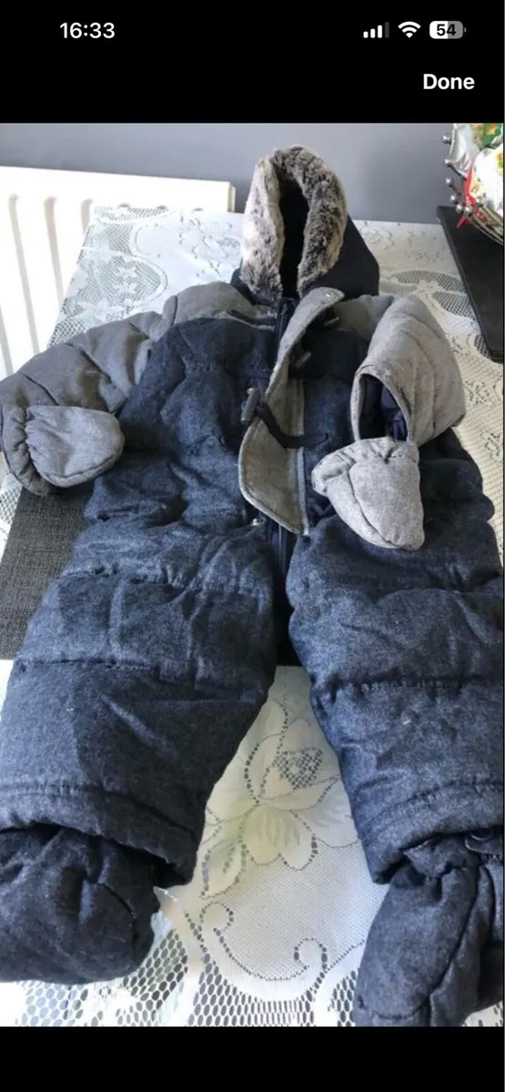 Boys Mothercare all in one suit 12/18 mths €10 - Image 4
