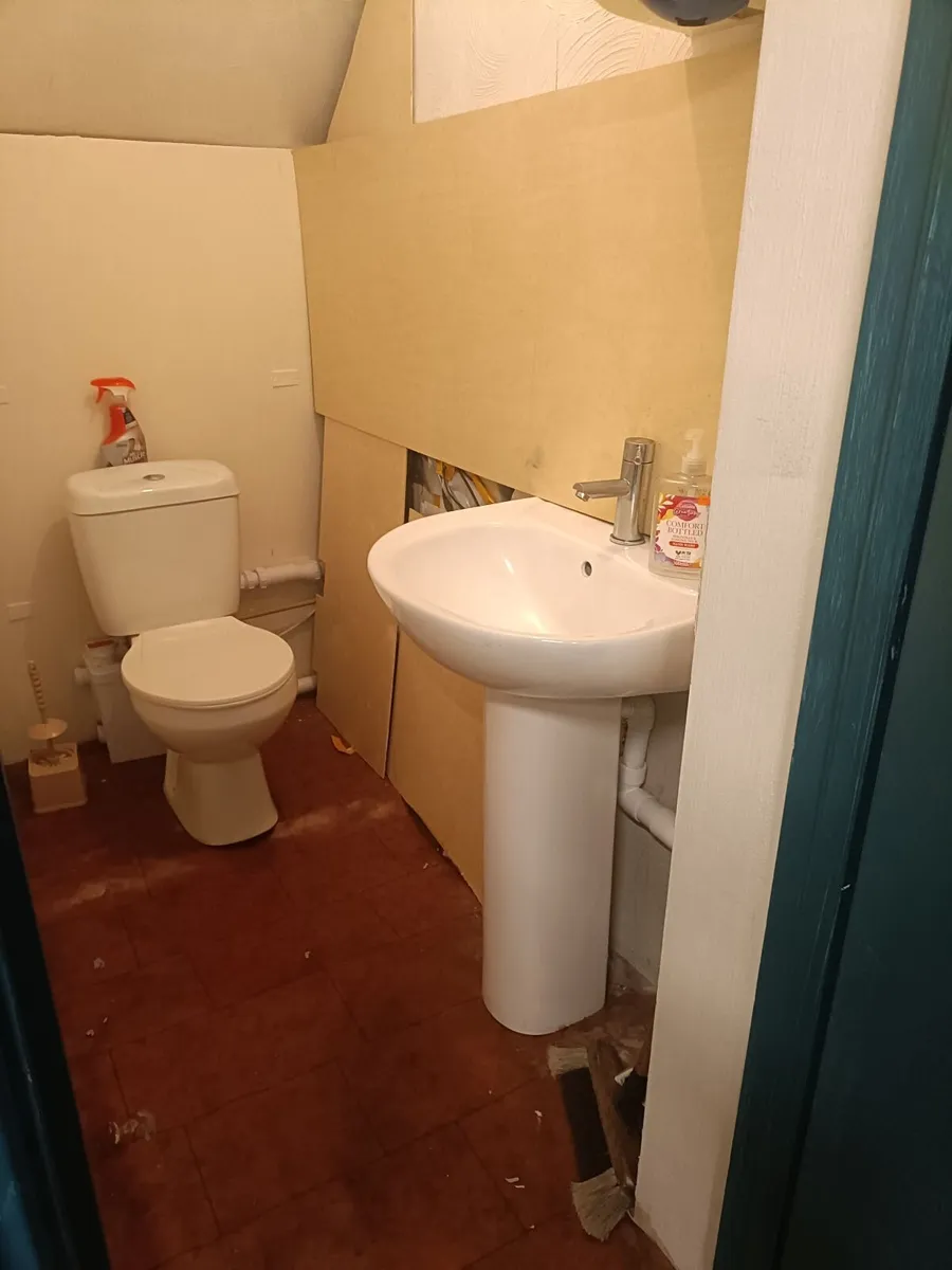 Bathroom with maserator pump - Image 2