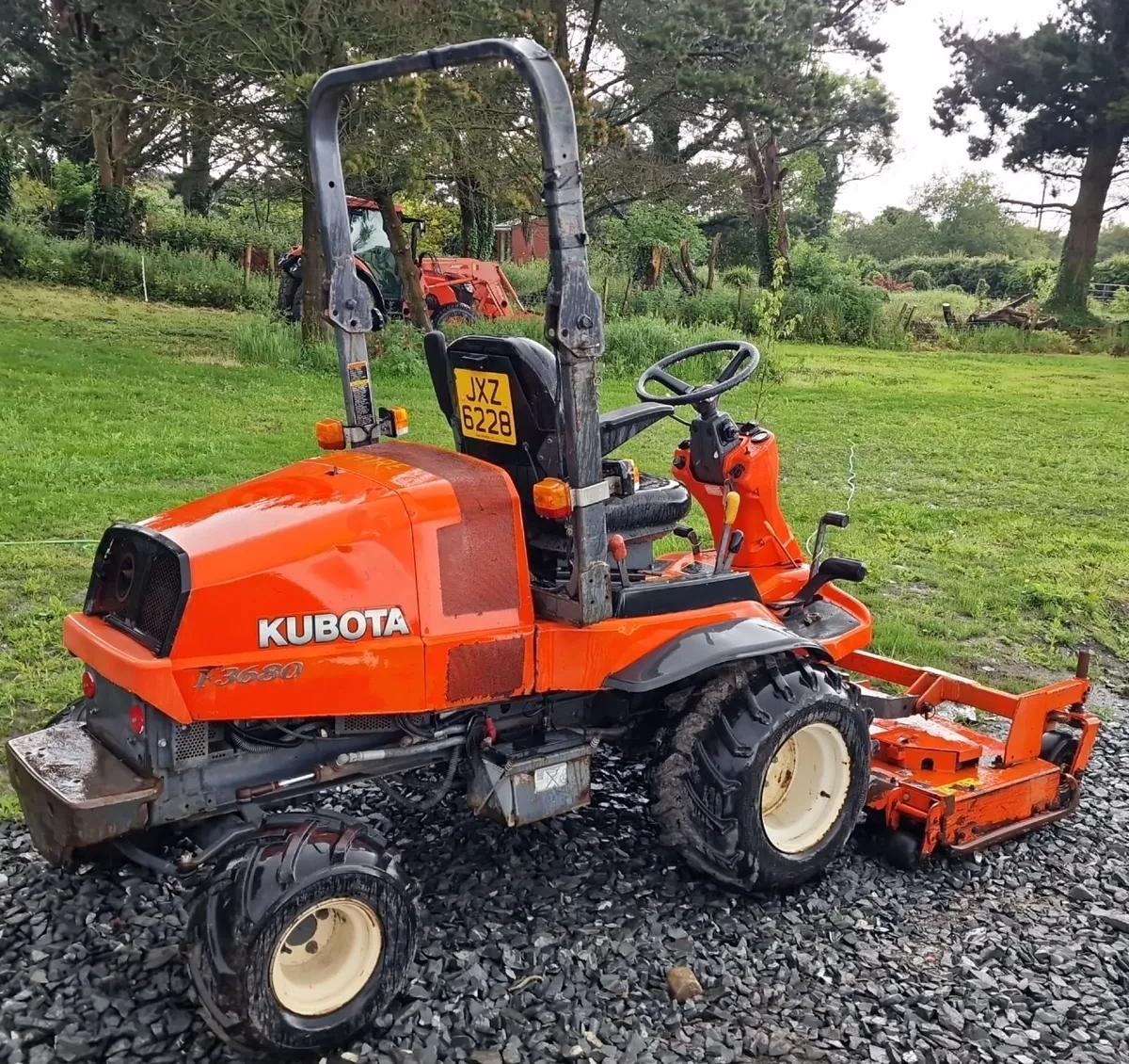 Kubota F3680 ride on mower lawnmower - Image 1