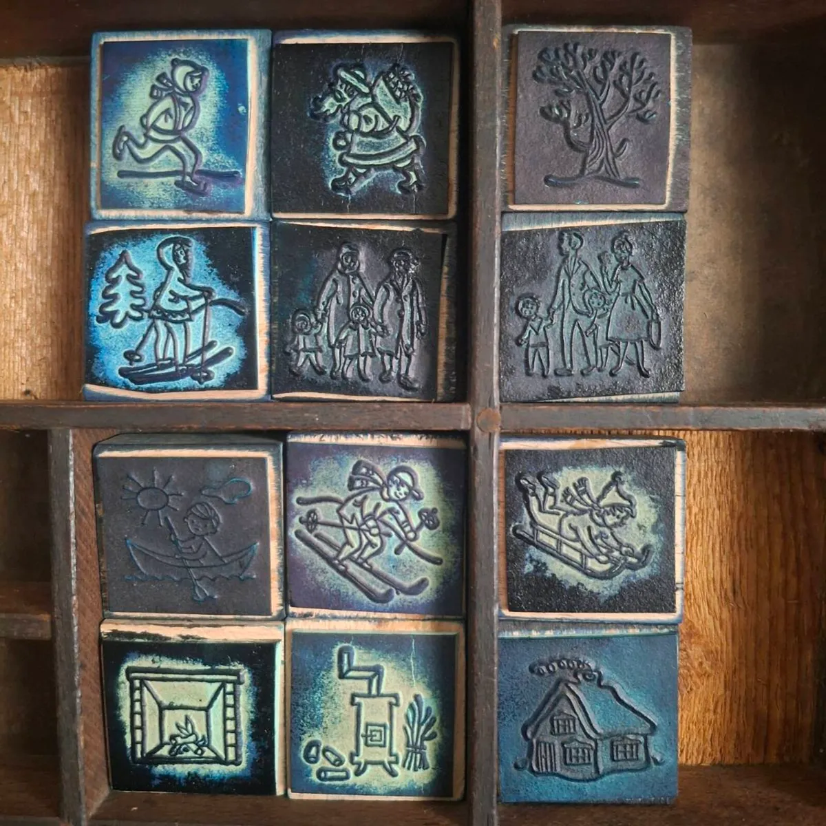 1960s Fernand Nathan Printing Blocks - Image 1