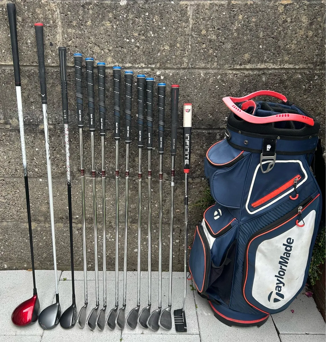 Full set of golf clubs - Image 1