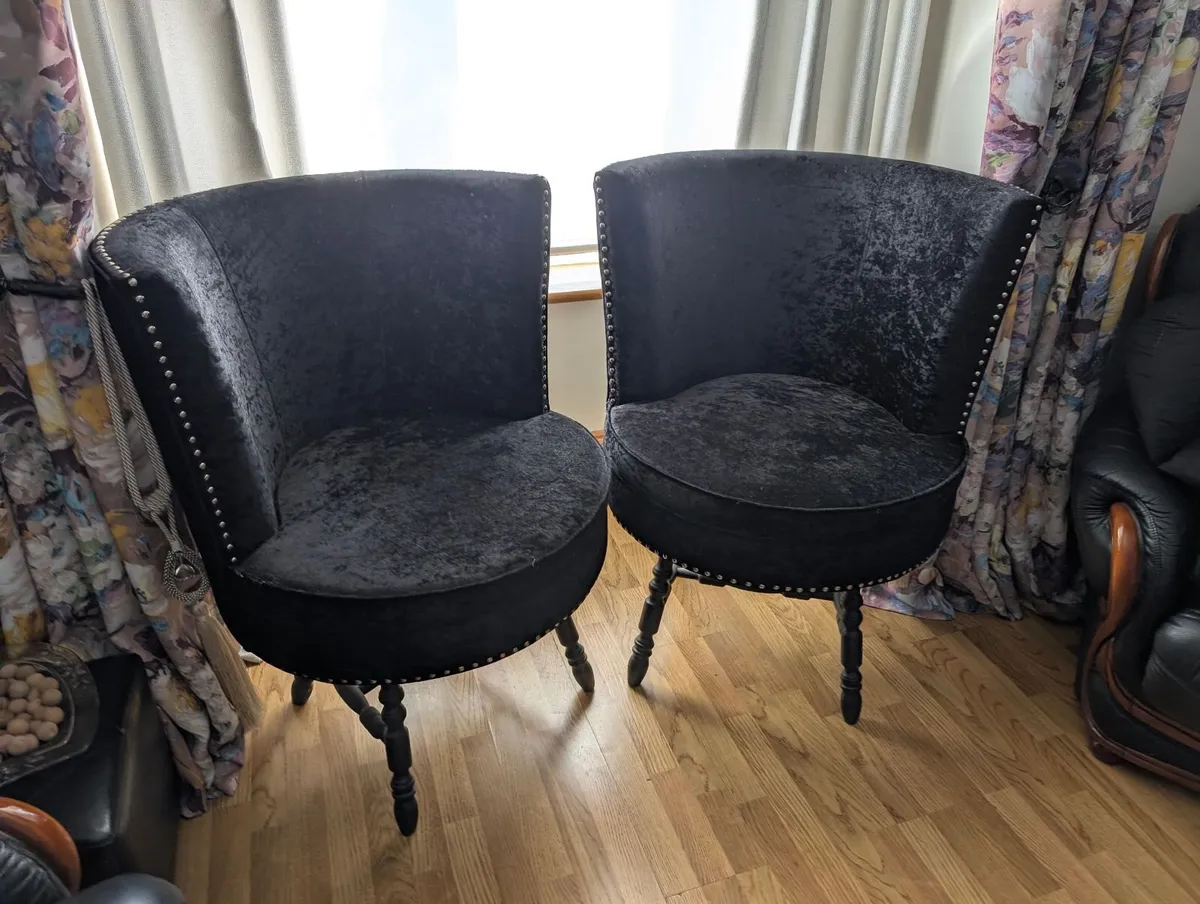 2 Elegant sitting room chairs - Image 2