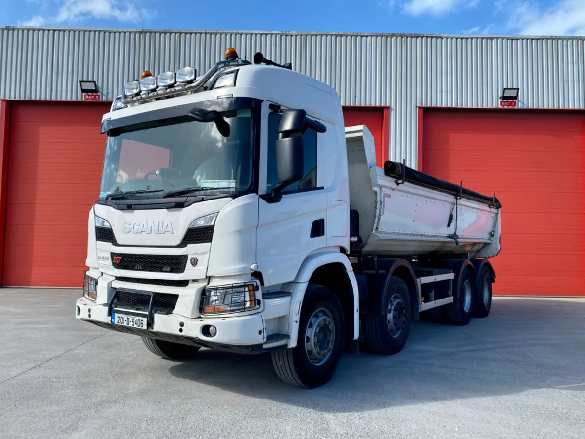 2020 Scania P410 XT 8x4 Tipper - Image 1