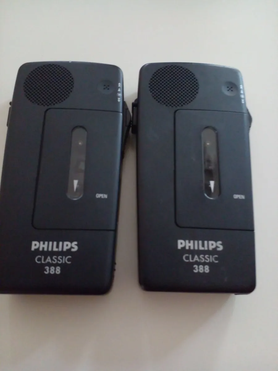 2 philips class1c 388 Dictaphones