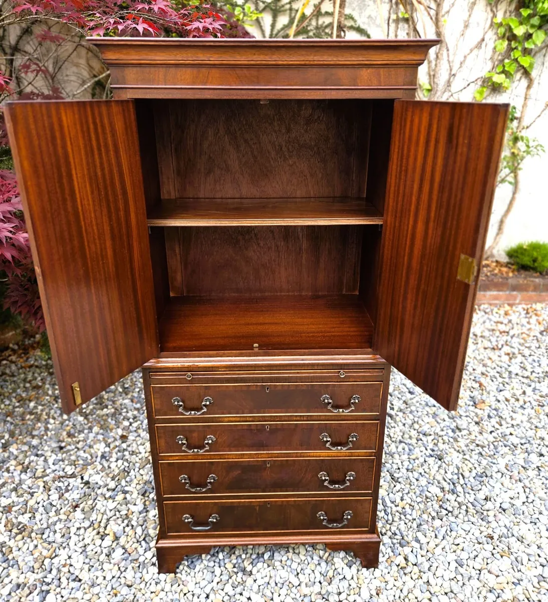 Vintage Drinks Cabinet/Linen Cabinet - Image 4
