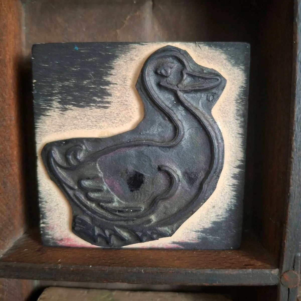 1970s French Birds Printer Blocks - Image 3