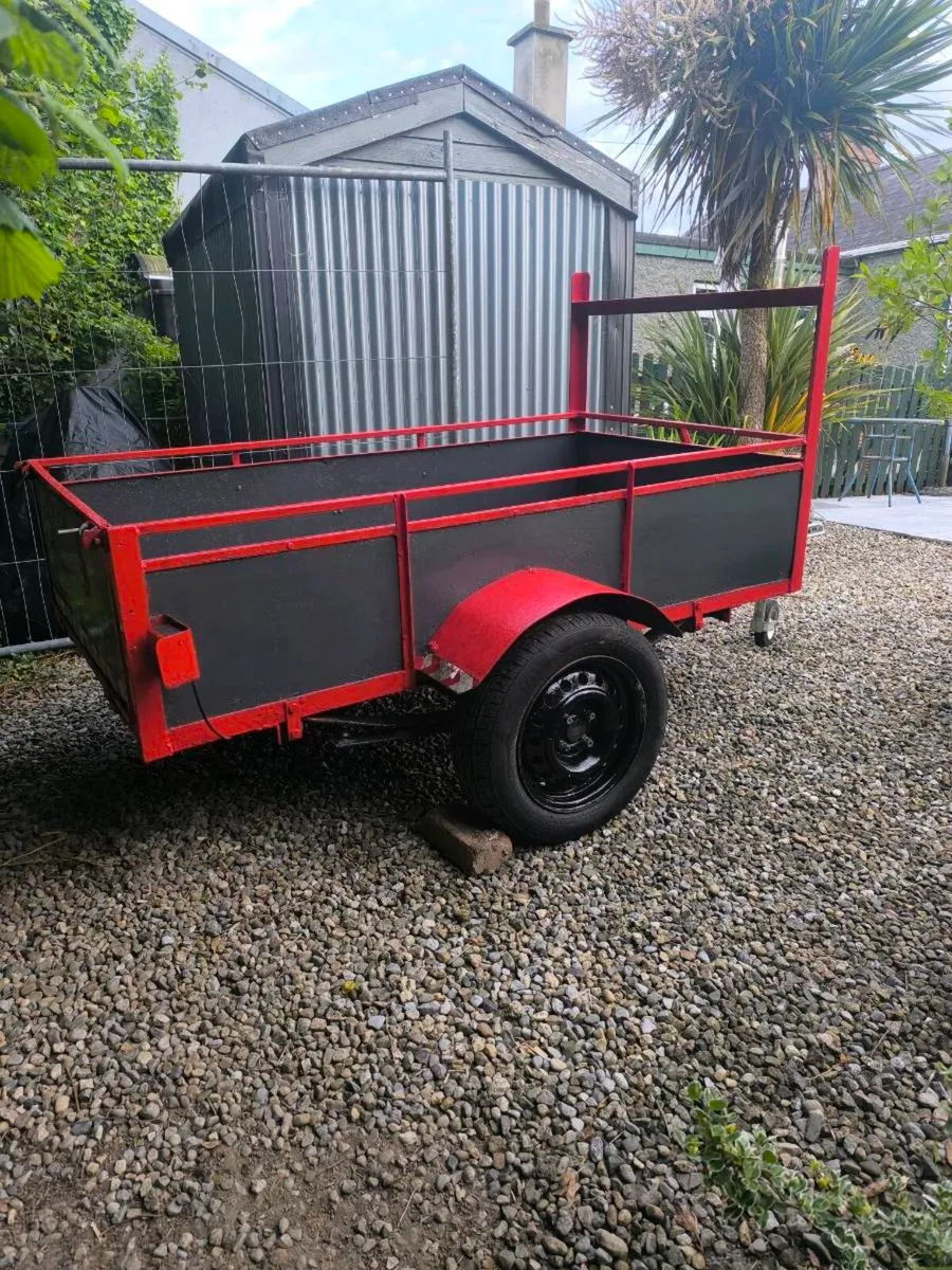 All steel trailer 6x4 - Image 1