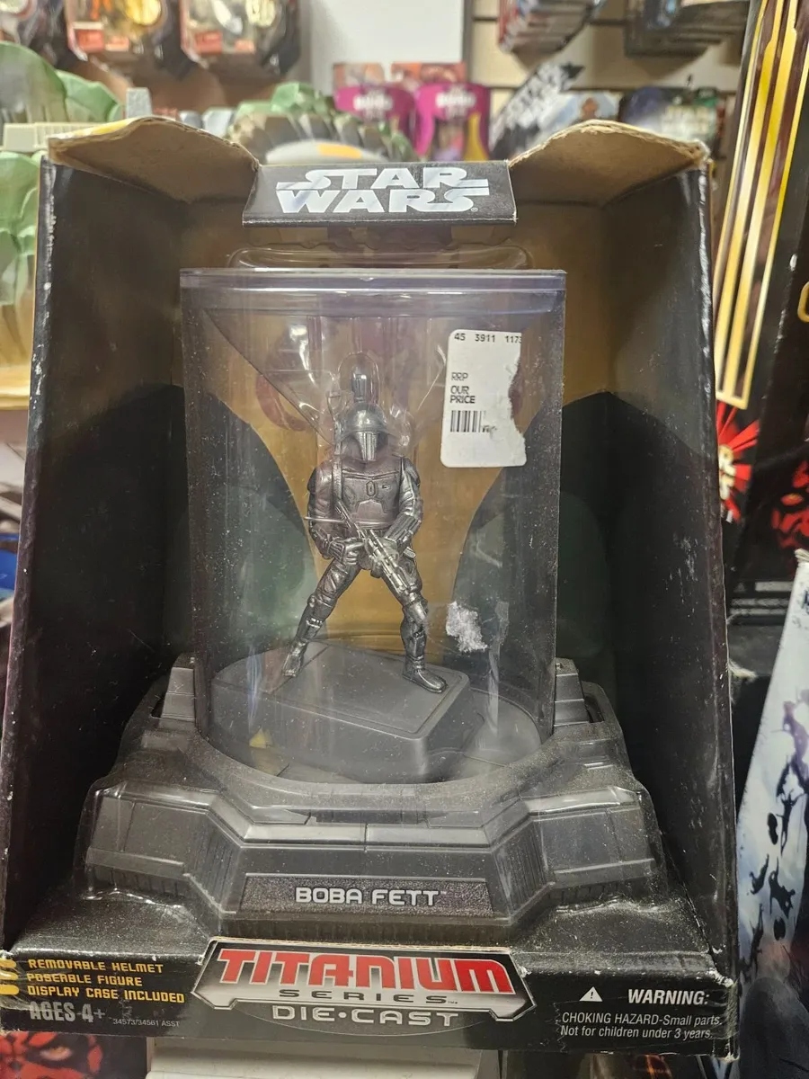 Star Wars Titanium Boba Fett - Image 1