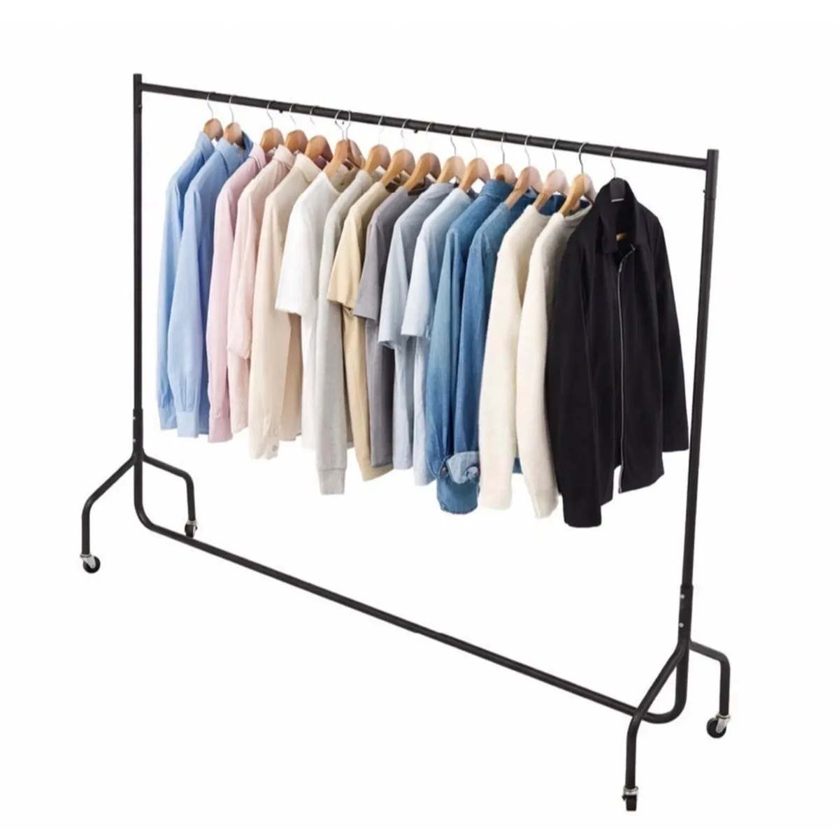 NEW 6ft Garment Clothes Rail Heavy Duty - Image 3