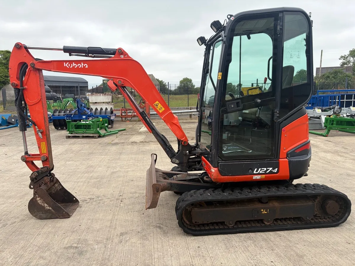 Kubota U27-4 digger - Image 4