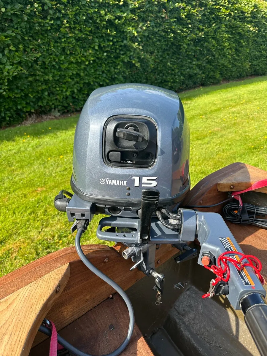 Boat Engine - 15 hp 4 Stroke Yamaha - Image 4
