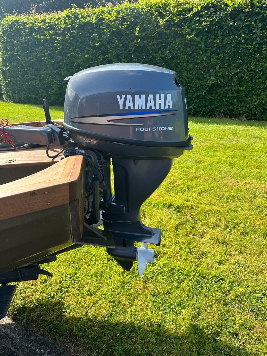 Boat Engine - 15 hp 4 Stroke Yamaha - Image 1