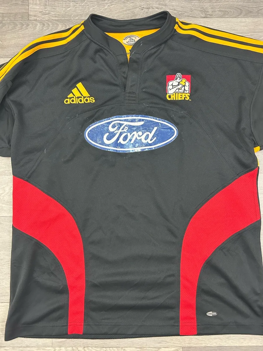 Vintage 2007 Adidas Chiefs Rugby Jersey Shirt - Image 3