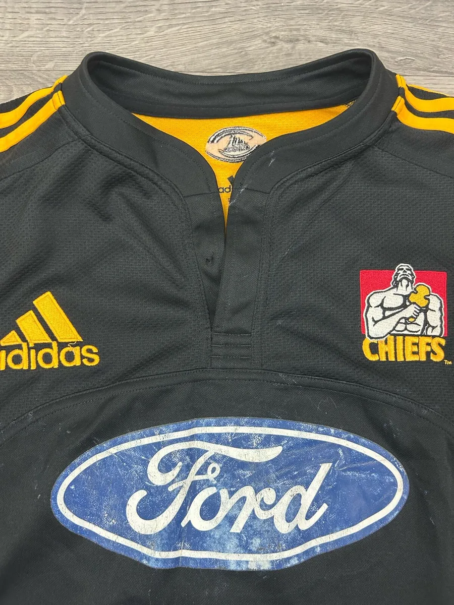 Vintage 2007 Adidas Chiefs Rugby Jersey Shirt - Image 4