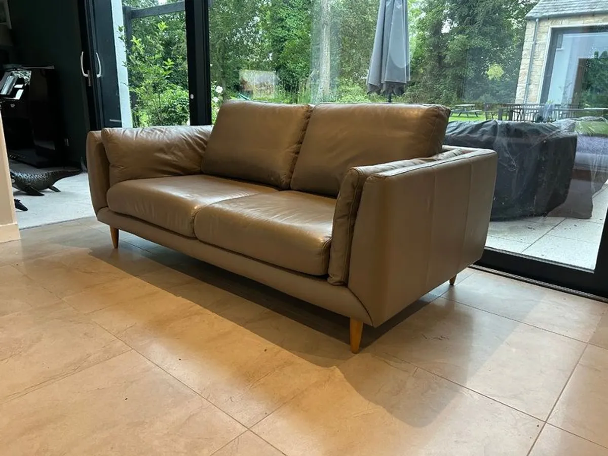 BoConcept Leather Sofa - Image 2