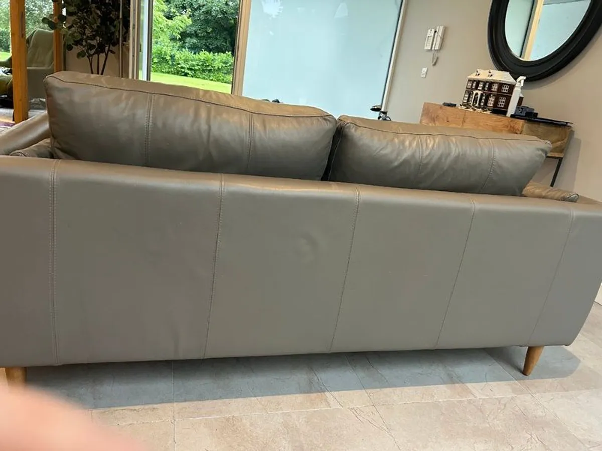 BoConcept Leather Sofa - Image 3