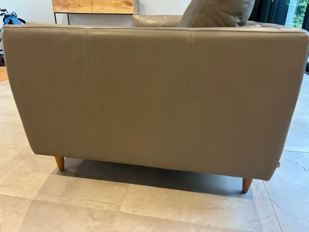 BoConcept Leather Sofa - Image 4