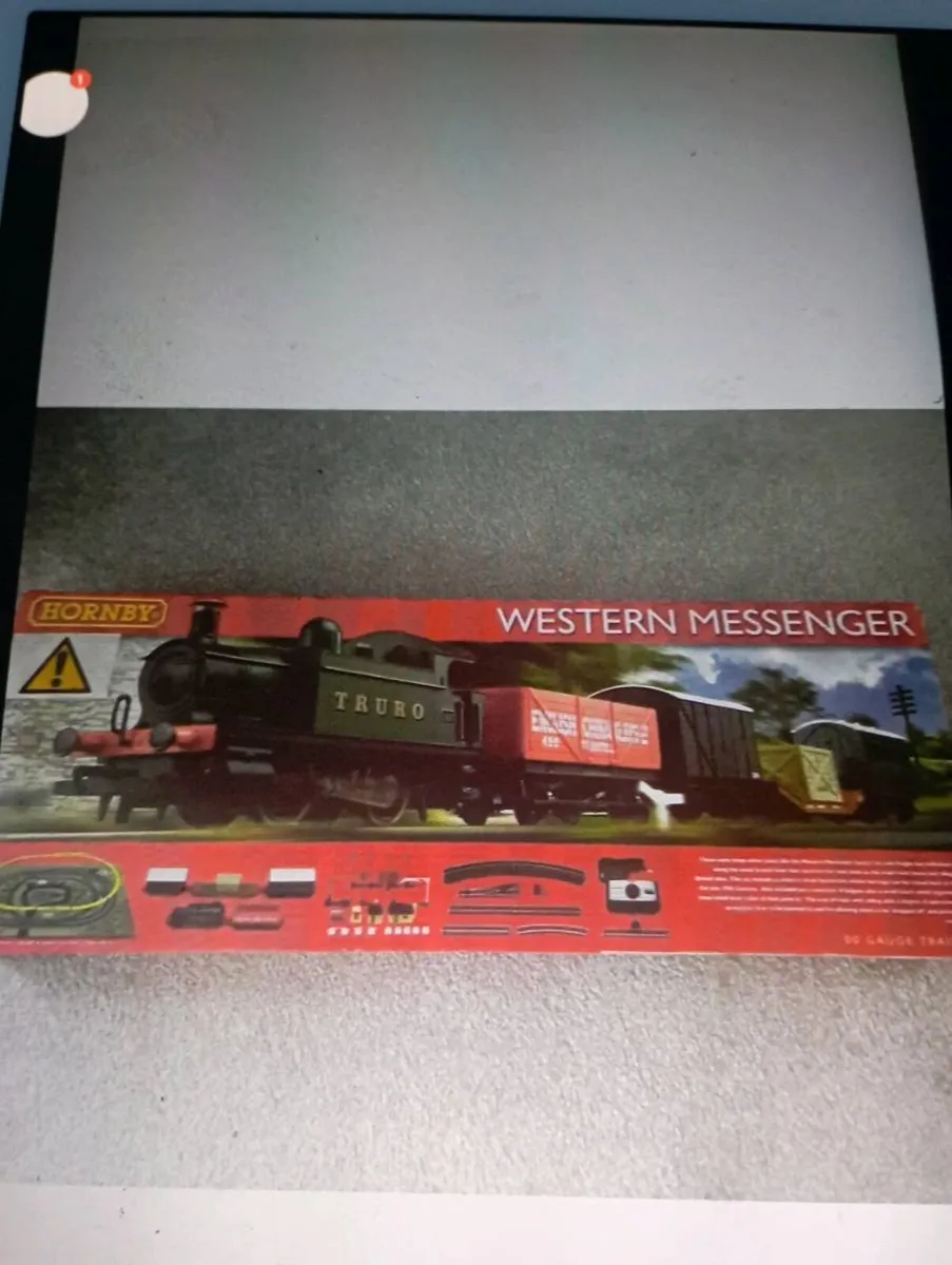HORNBY WESTERN  MESSENGER OO GAUGE TRAIN SET 🚂. - Image 2