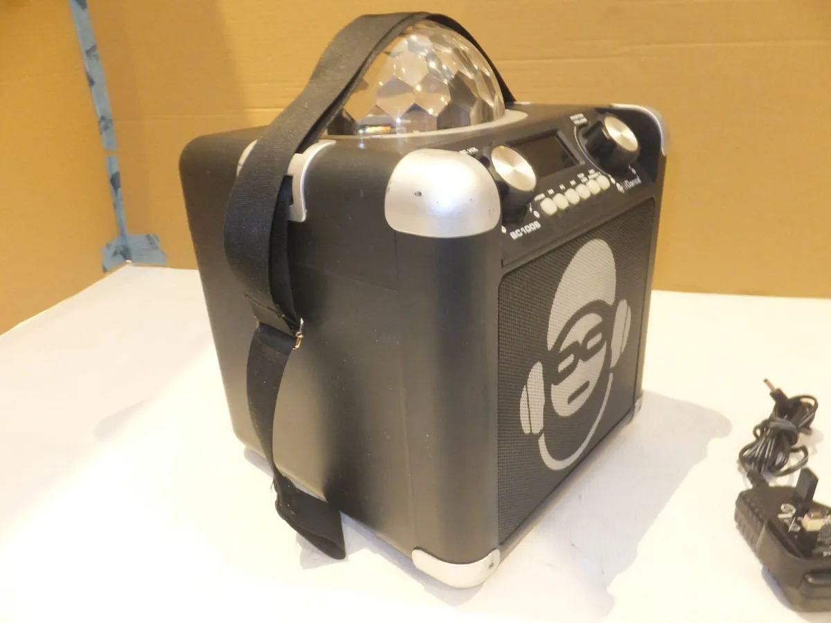 iDance Sing Cube Karaoke System with Light Show - Image 2