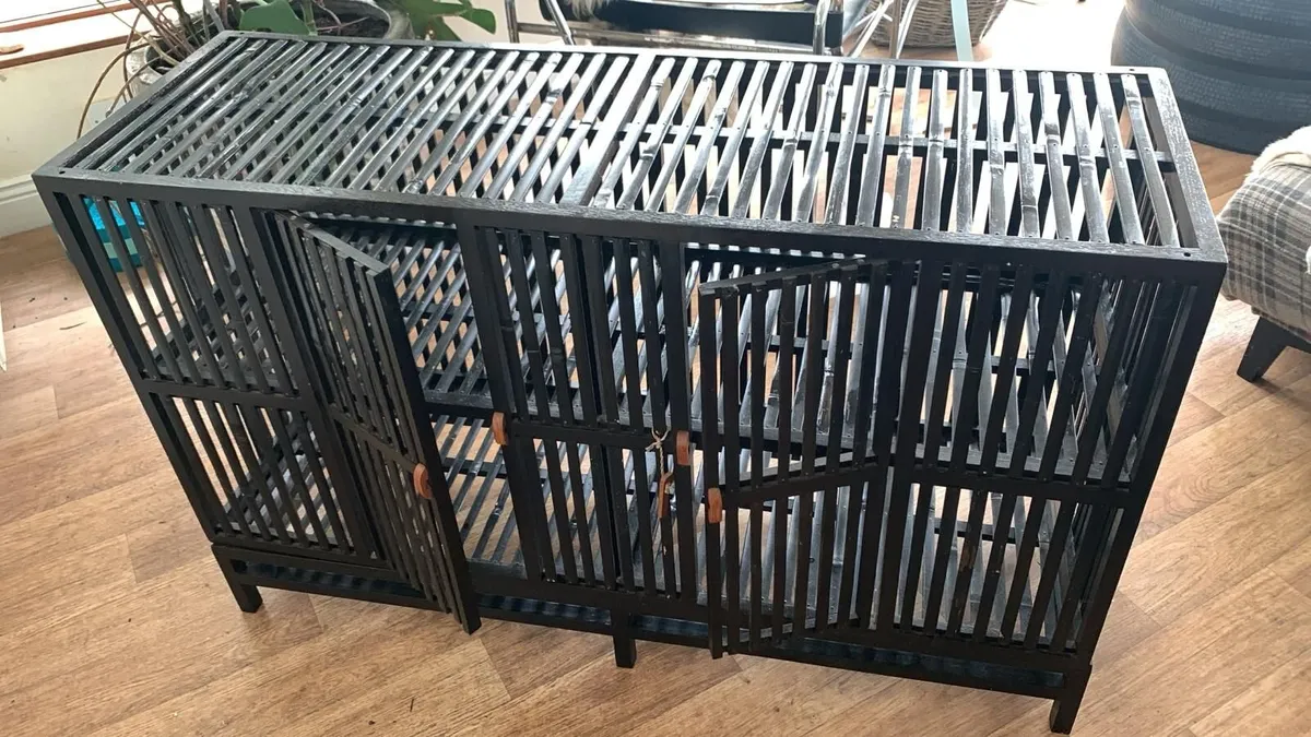 Bamboo cabinet/console table - Image 3