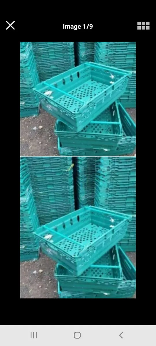 Storage stacking crates 1e each great condition an - Image 2