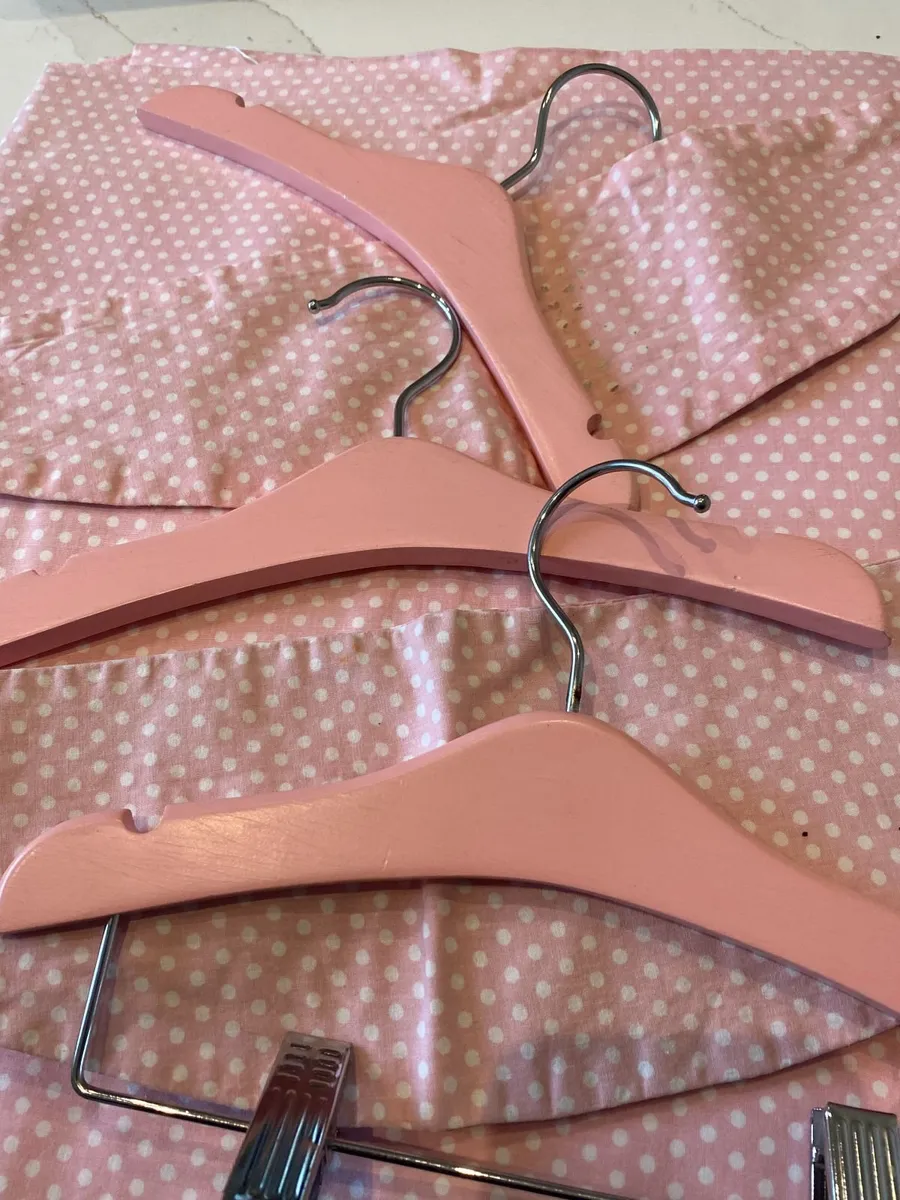 Laura Ashley Pink Gingham Curtains - Image 4