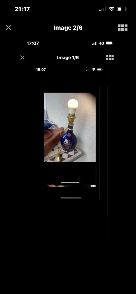 Glenfiddich Ancient Reserve Decanter Lamp - Image 1