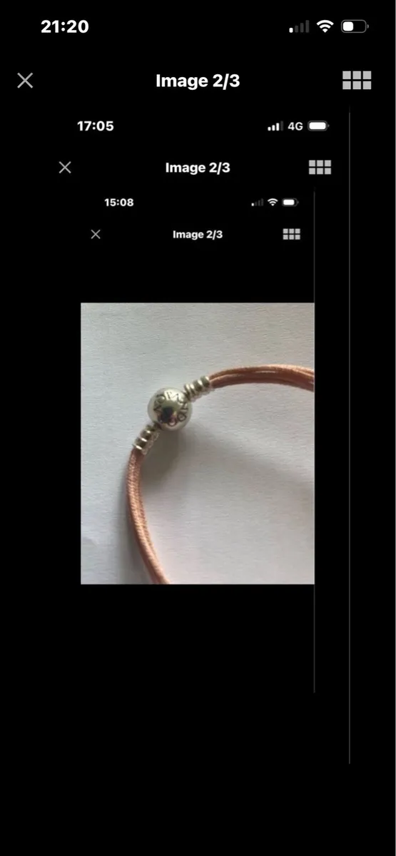 I rage Pandora Silver Ball Bracelet - Image 2