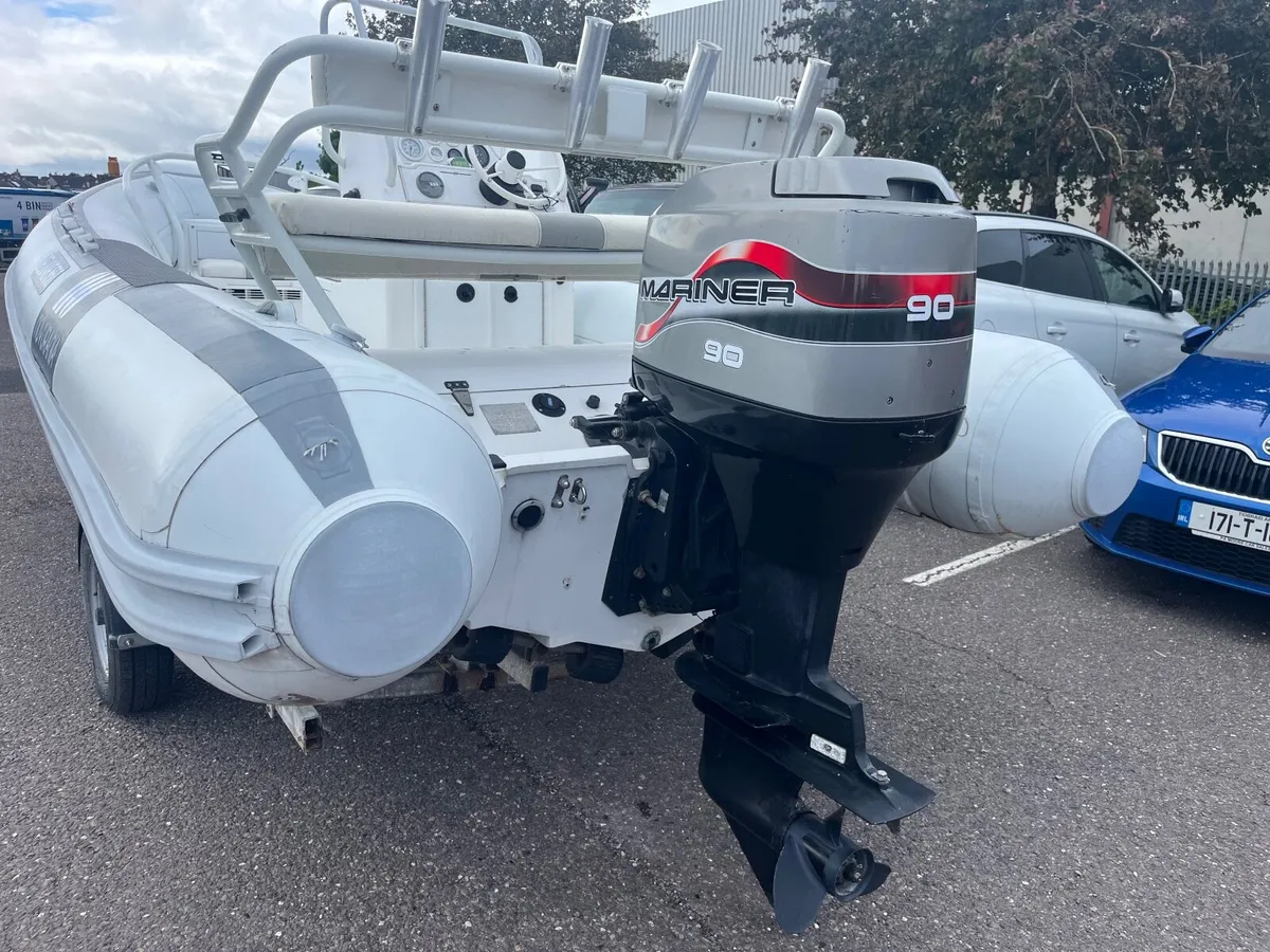 5.5m Nouverania Rib . - Mercury 90 Hp - Image 2