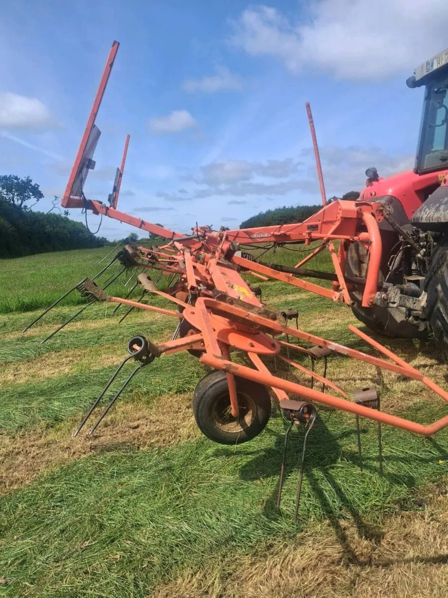 Kuhn 4 rotor tedder No Vat - Image 3