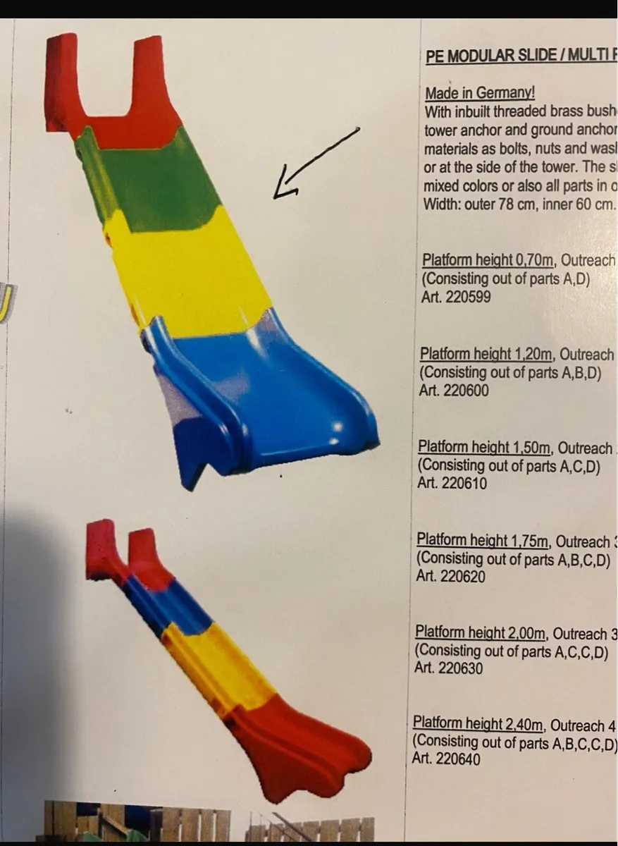 Roto Moulded Slide - Image 1