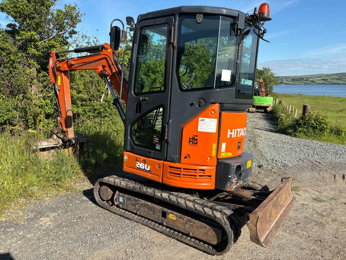 2020 Hitachi 26U Track Excavator - Image 4