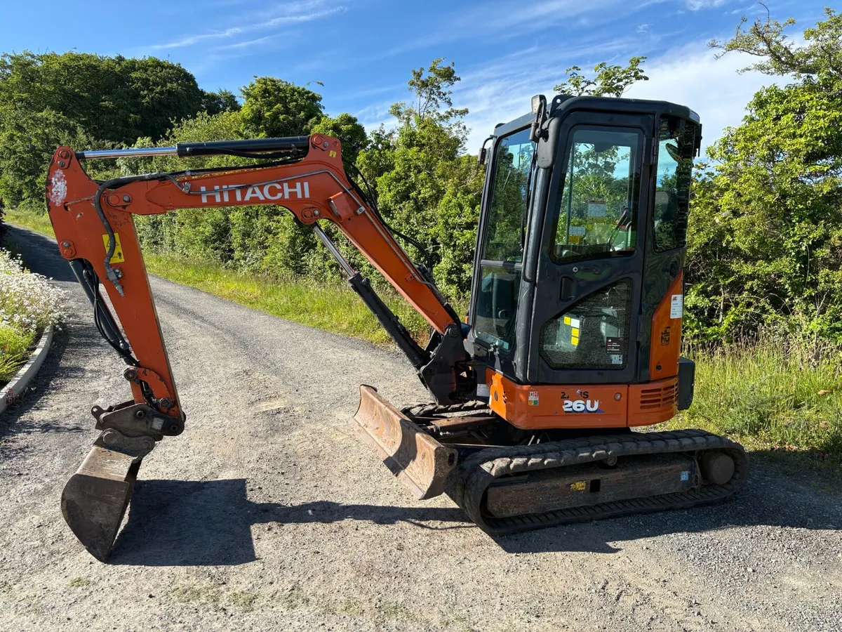 2020 Hitachi 26U Track Excavator - Image 3