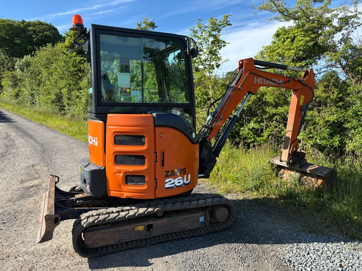 2020 Hitachi 26U Track Excavator - Image 2