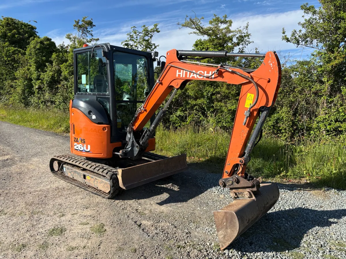 2020 Hitachi 26U Track Excavator - Image 1
