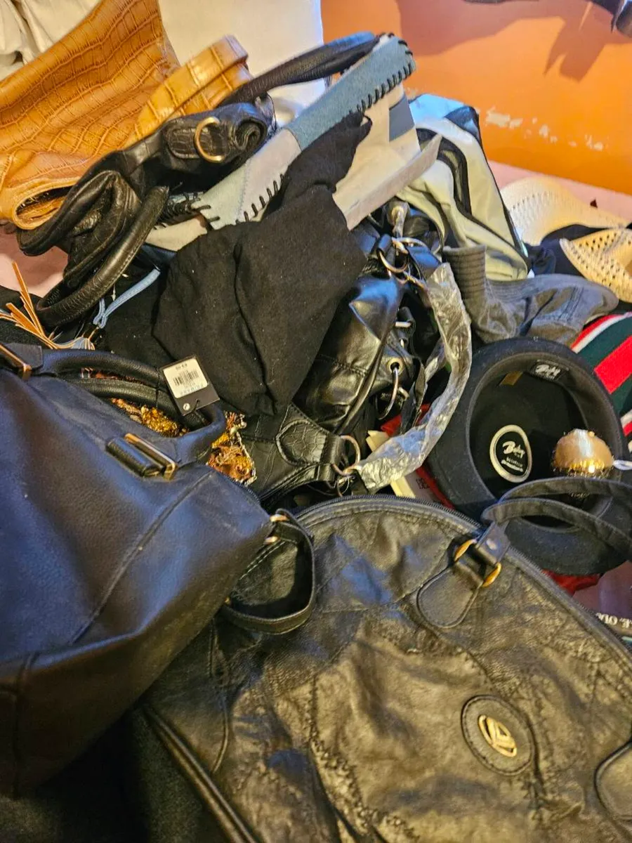 Large Job Lot of Ladies and Mens Clothes Shoes Hat - Image 2