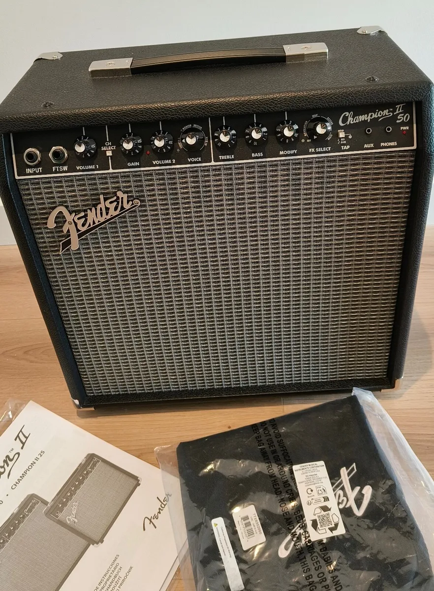 Fender Champion II 50 Guitar Amp - Image 1