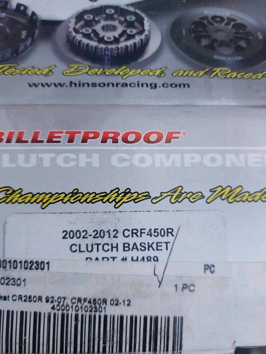 Motorbike clutch basket - Image 1