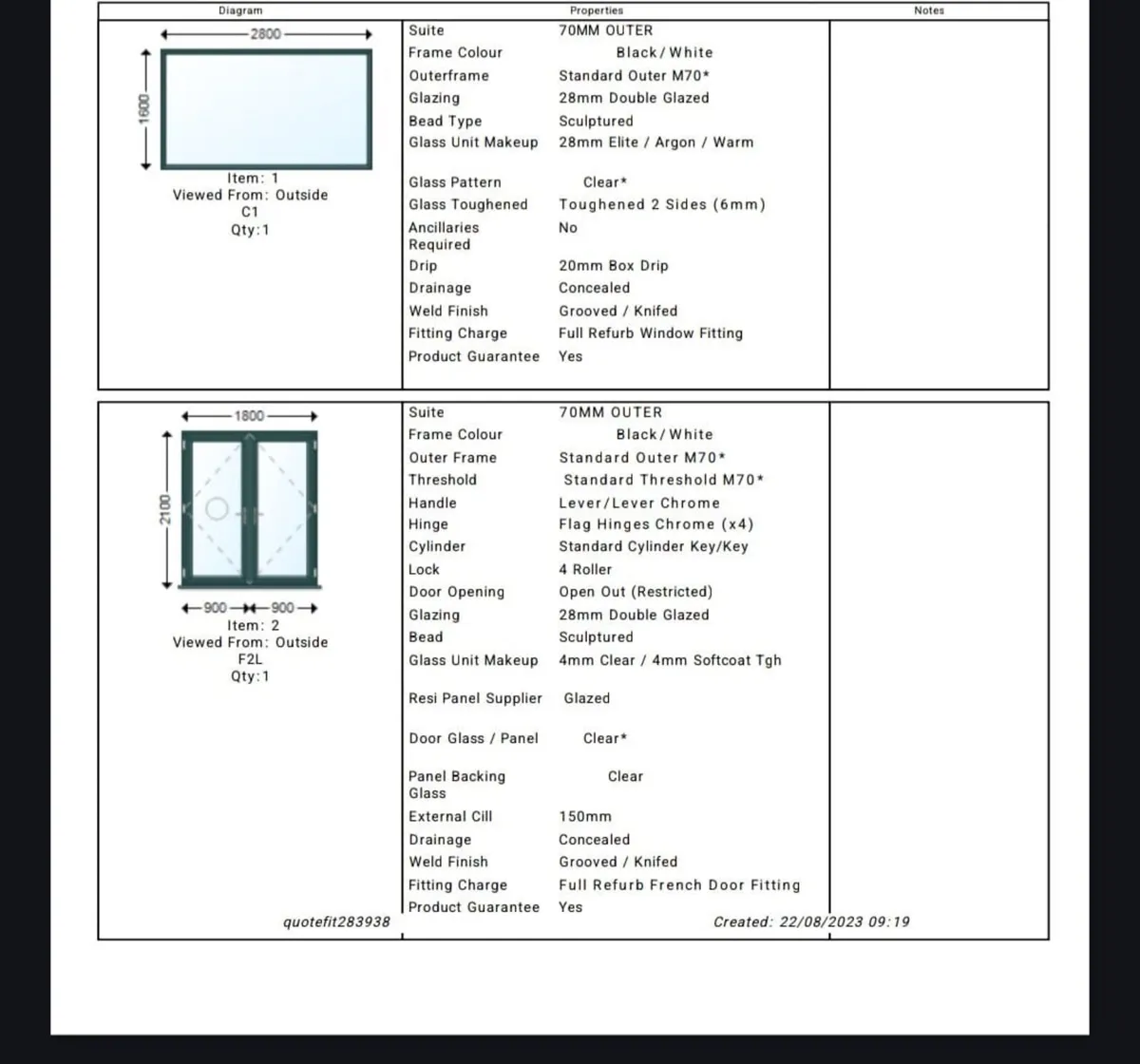 Windows & doors for sale - Image 1