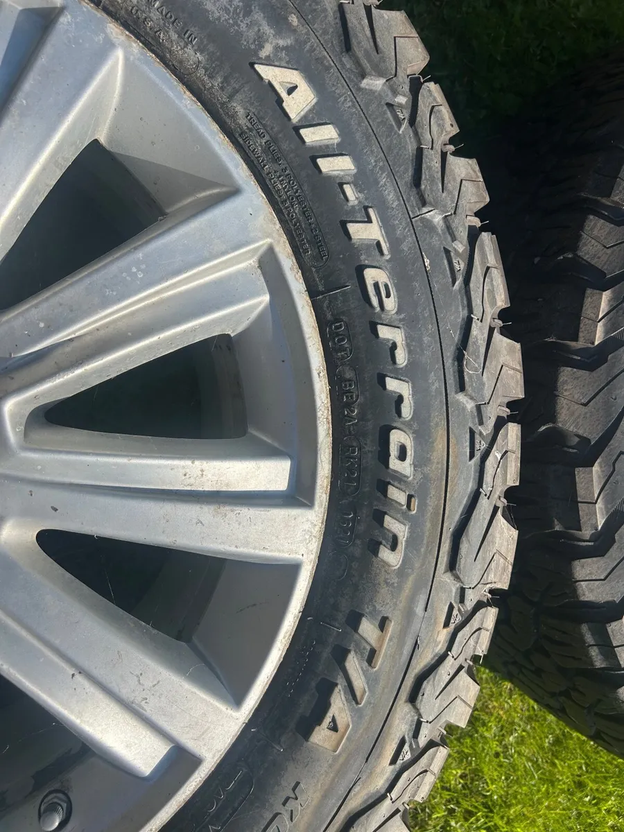 5x BF Goodrich KO2 265/65 R18, & VW Amarok Alloys - Image 1